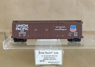 Micro-Trains #36030 Union Pacific Boxcar escala N Foto 1 de 4