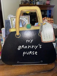 MY GRANNY'S PURSE INTERACTIVE SENSORY BOARD BOOK FOR KIDS  + GRANNIES HANSON - Imagen 1 de 24