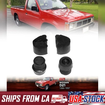 Front Side Cushion Hood Bonnet Bumper Rubber For Nissan D21 Pickup 1989-1997 - Изображение 1 из 4