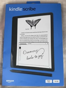 Kindle Scribe 16GB, Wi-Fi, 10.2" Tungsten with Pen - Picture 1 of 2