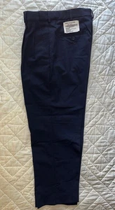 Crew Outfitters Dark Navy Poly/Wool Comfort Fit  Pilot Uniform Pants, Size 32R - Picture 1 of 7