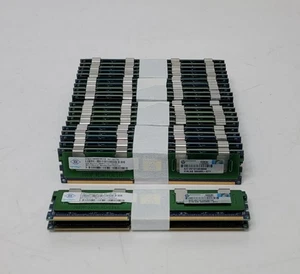 176GB (22 x 8GB) Nanya PC3-10600R ECC Reg Server RAM - NT8GC72B4NB1NK-CG - Picture 1 of 5