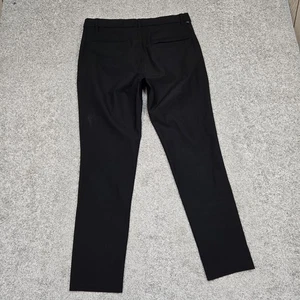 7 Diamonds Infinity Chino Pants Mens 32x30 Black performance slim fit - Picture 1 of 7