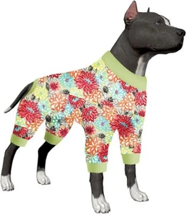 LovinPet Large Dog Pajamas Indoor Warm Jumpsuit For Rottweiler Pitbull Cloth - Picture 1 of 6