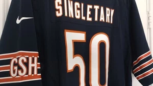 MIKE SINGLETARY CHICAGO BEARS NIKE NAVY BLAU TRIKOT HERREN XL - Bild 1 von 10