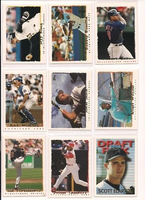 1995 Topps Baseball Trading Cards + Inserts / Choose f/ List #s 501 - 660 / mb14 - Image 1 of 4