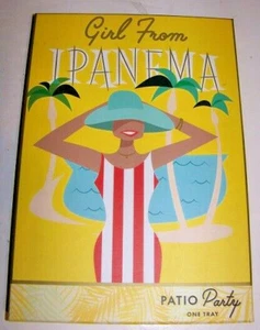 Rosanna Patio Party Tray Girl From Ipanema 9.75 in x 6.5 in - Bild 1 von 4