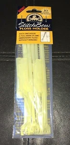 New Open Package DMC Stitch Bow Floss Holder Cross Stitch Set of 10 - Picture 1 of 3