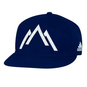 Vancouver Whitecaps FC MLS Adidas Unisex Navy Blue Flex Flat Visor - Bild 1 von 2