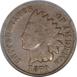 1870 1C MPD & DDR FS-302 S-8 Indian Head Cent PCGS G04BN (EEPS) #092 - Picture 1 of 4