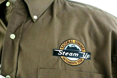 NEW Jonathan Corey Men's National Summer Steam Up 2008 Shirt Size XL 17-17 1/2 - Image 1 of 4