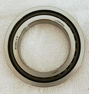 NSK 80BNC10TY Angular Contact Ball Bearing 80BC10 NN3014MBKR1CC9P4 80 X 125 X 22 - Picture 1 of 5