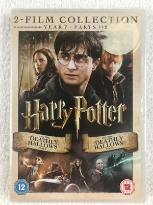 Harry Potter and the Deathly Hallows - Part 1 & 2 - DVD - PAL - R2 NEW & SEALED - Image 1 of 2