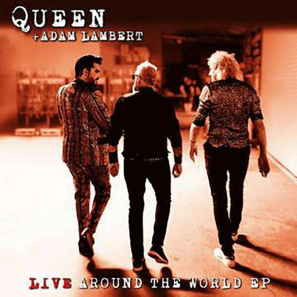 New World Records Live Around The World EP by Queen + Adam-Lambert(CD, Jul-2021)