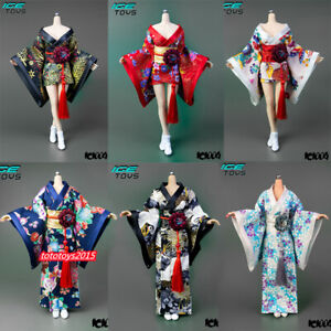 ICE TOYS 1/6 IC1004 Female Kimono Bathrobe Clothes Fit 12'' PH TBL Figure Body