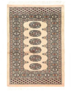 Fine Hand Knotted Bokhara rug 2'x3' - Picture 1 of 3