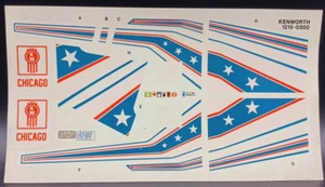 Monogram | No. 1215 | 1:32 Kenworth T600A Decals - Picture 1 of 1