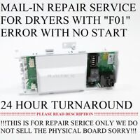 Please Read This First Whirlpool Maytag Kenmore F01 Dryer Board Repair  Service 760252147525 | Ebay