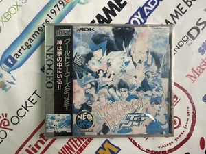 NEW FACTORY SEALED ! World Heroes 2 Jet / SNK NEO GEO CD JAPAN - Imagen 1 de 4