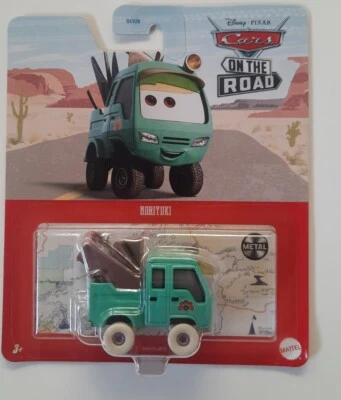 NOVITA' CARS Disney pixar NORIYUKI Cars on the road 2021 mattel 1/55 maclama - Immagine 1 di 3