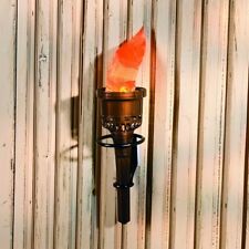 Flaming Torch Light, Party Supplies, Battery-Operated, Castle, Halloween, 7.5"