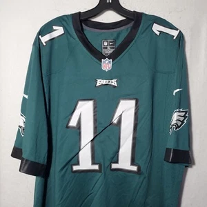 AJ Brown Philadelphia Eagles Jersey #11 Men's XL Green Nike Engineered NWOT  - Picture 1 of 12