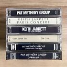 6 x lot de cassettes ECM JAZZ : RARE piano de groupe Keith Jarrett trio Pat Methany