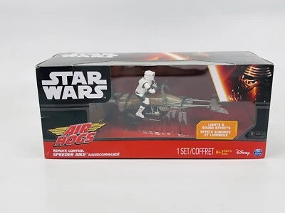 2016 STAR WARS Air Hogs Remote Control Speeder Bike Spin Master RC - Image 1 of 4
