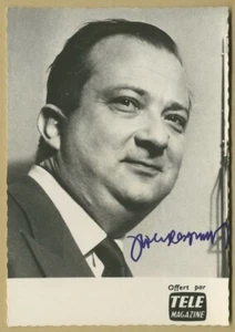 Pierre Desgraupes (1918-1993) - Journaliste français - Rare photo signée - Picture 1 of 1