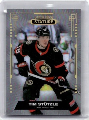 2021-22 Upper Deck Stature Tim Stutzle Ottawa Senators #36 - Image 1 of 2