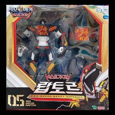 Geo Mecha Beast Guardian 05 RAPTOR Dinosaurs Transforming Robot Young Toys 2017 - Image 1 of 4
