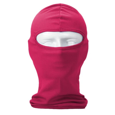 3 Hole Full Face Mask, Women Men Thin Balaclava Face Mask for Motorcycl Bike Ski - Image 1 of 4