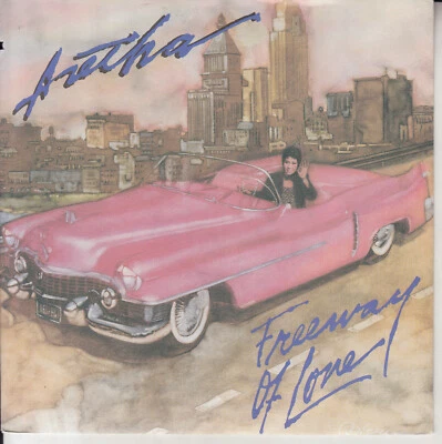 ARETHA FRANKLIN Freeway of love PICTURE SLEEVE 7" 45 rpm vinyl record NEW - Image 1 of 3