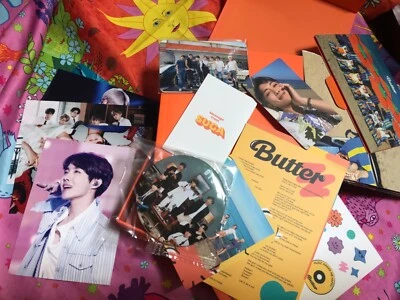 BTS 🧡 Butter 🧡 Peaches Box 🧡 CD 🧡 Spiegel 🧡 RM 🧡 5 Pictures 🧡 Poster - Bild 1 von 4
