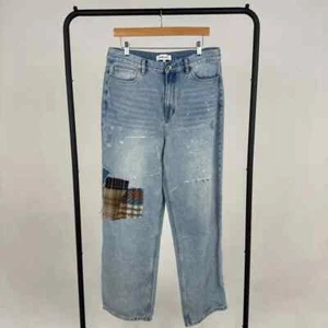 Profound Nordstrom Patchwork Jeans - Size 34 - Distressed & Paint Splatter Denim - Picture 1 of 5
