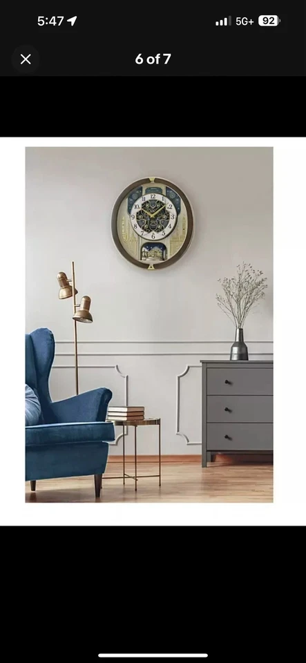 Reloj de Pared Musical Seiko Melodies in Motion 2023, Edición Limitada Foto 1 de 4