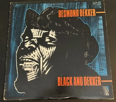 Desmond Dekker – Black And Dekker, LP 1980 Stiff America, VG+ - Imagem 1 de 4