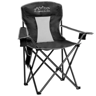 Outdoor Folding Camping Chair with Cup Holder, Storage Bag, Large Anti-Sink  - Image 1 of 4