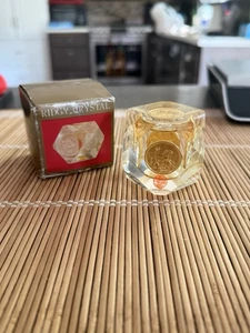 Ridgy Crystal Shanghai China Vintage Glass Keepsake - Picture 1 of 9