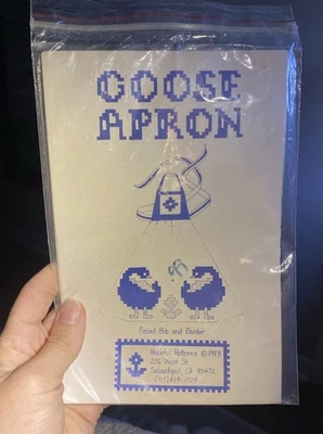 Goose Apron by Peaceful Patterns 1984 - Image 1 of 4