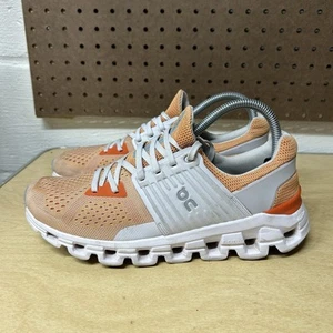 On Cloudswift Cloud Orange Sneakers Women’s Shoes Size 8 Lace Up Running Walking - Picture 1 of 9