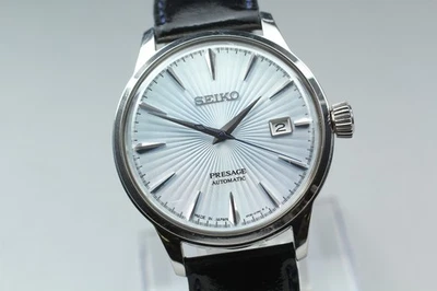 Reloj para hombre [casi como nuevo] SEIKO Presage 4R35-01T0 SRPB43J1 41 mm esfera azul hielo AT - Imagen 1 de 4