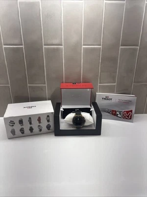 *GRAIL* TISSOT Model Number: T-RACE TOUCH ALMINIUM Multifunctional Bronze Watch - image 1 of 4