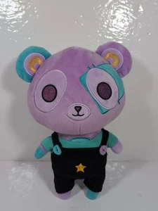 Krew District~ Lunar Teddy Bear~ 12” Purple Plush Toy with Shirt + Overalls!! - Picture 1 of 11
