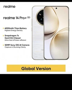Realme 14 Pro+ Unlocked Cellphone 8GB+256GB Global Version - Picture 1 of 10