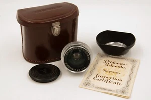Montaje Voigtlander 35 mm f3,4 Skoparex DKL, con tapas, estuche, capucha y papeleo, en muy buen estado++ - Imagen 1 de 9