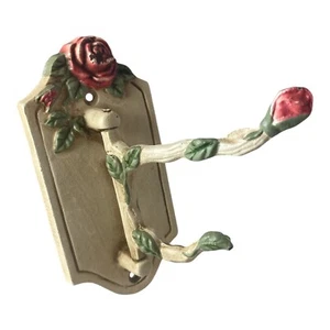 Decorative Swing Arms 2 Hook Wall Hardware Country Cottage Farmhouse Home Garden - Picture 1 of 17