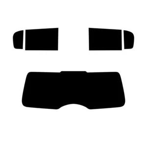 Pre Cut Window Tint for Skoda Fabia Estate 2007-14 5% Limo Black Rear Car Film - Picture 1 of 10