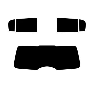 Pre Cut Window Tint for Skoda Fabia Estate 2007-14 5% Limo Black Rear Car Film - Image 1 of 4