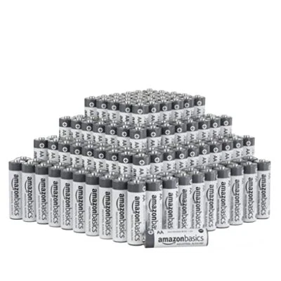 Amazon Basics AA Alkaline Batteries, Industrial Double A, 5-Year Shelf Life, - Image 1 of 4